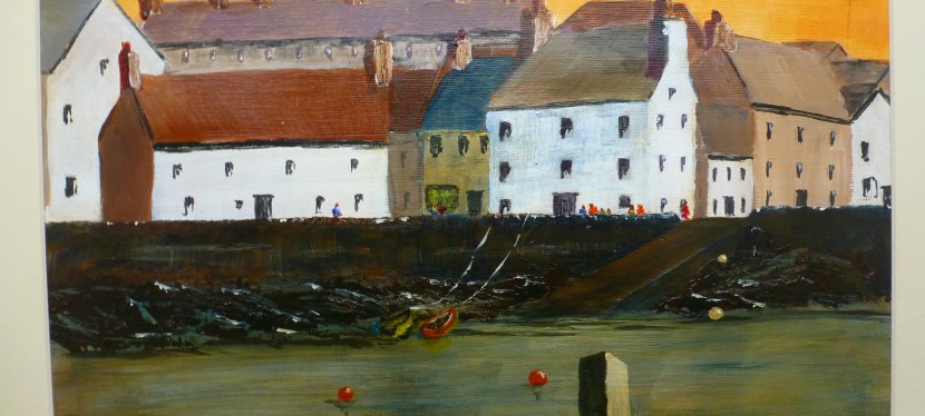 Gordon Grattidge, acrylic and&nbsp;watercolour